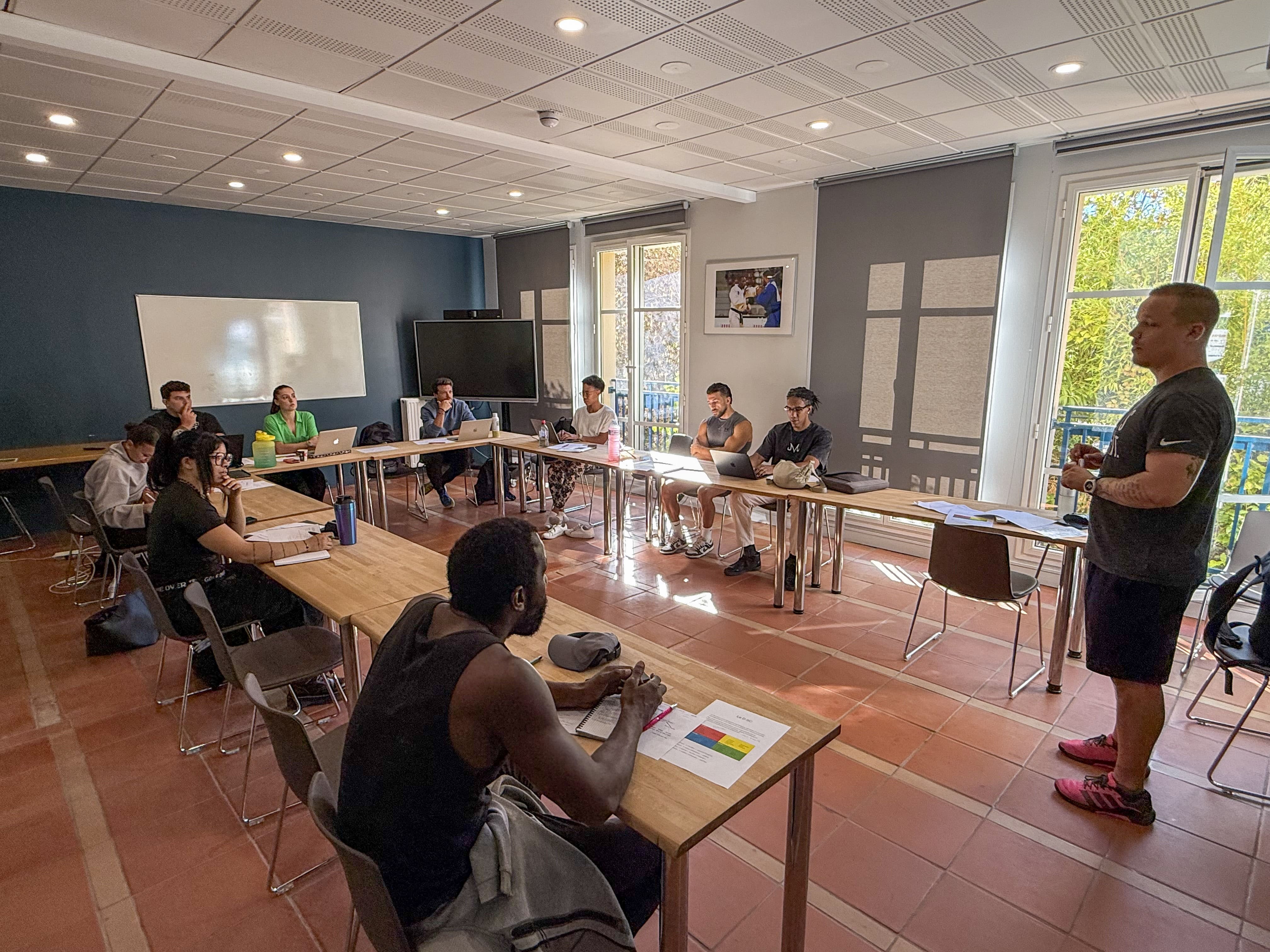 Première rentrée pour la promotion CQP Instructeur Fitness au CFA !